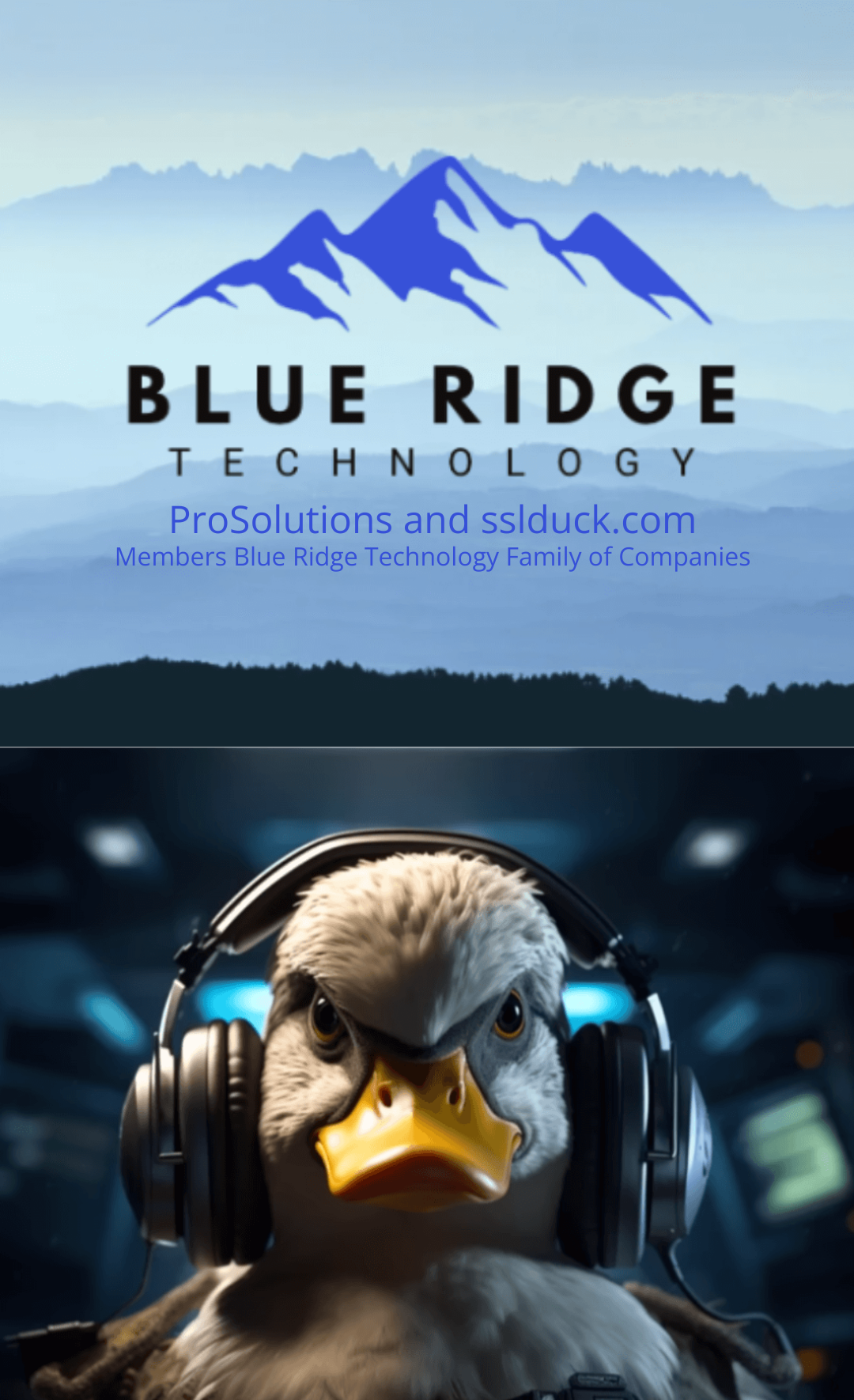 Blue Ridge Technology, ProSolutions and sslduck.com